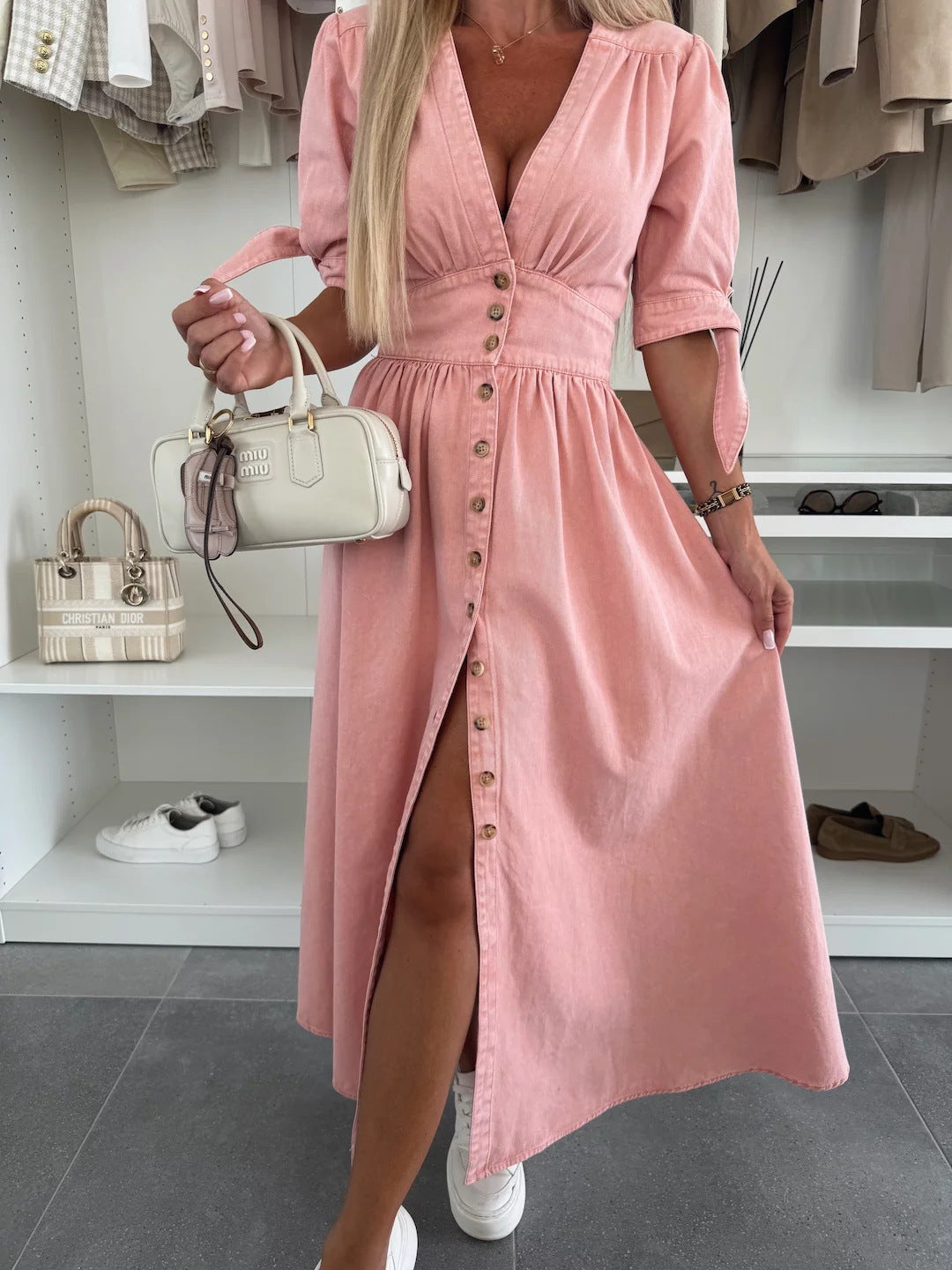 Robe en Jean Look Sexy