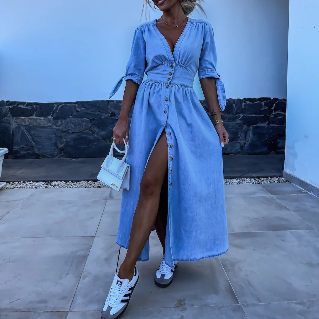 Robe en Jean Look Sexy