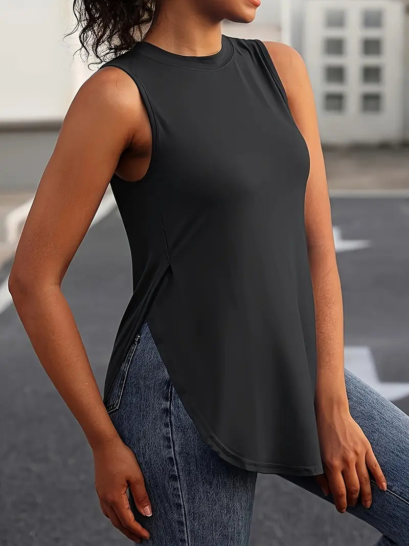 Pull Sans Manches Élégant