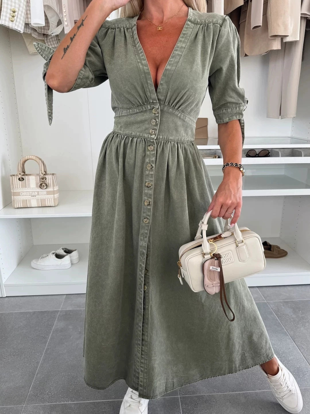 Robe en Jean Look Sexy