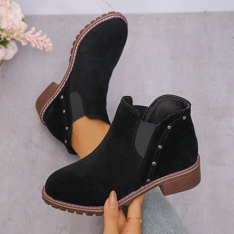 Bottes Courtes Rétro Givrées