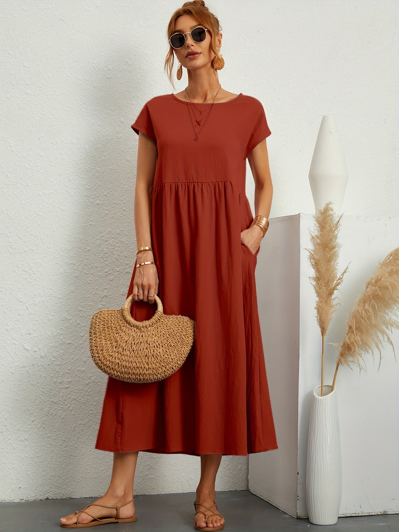 Robe Légère Douce Coton