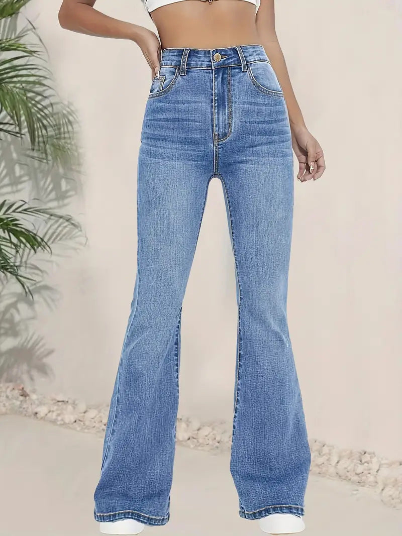 Jean Bootcut Taille Haute Liftant