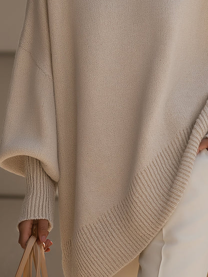 Poncho Oversize Maille