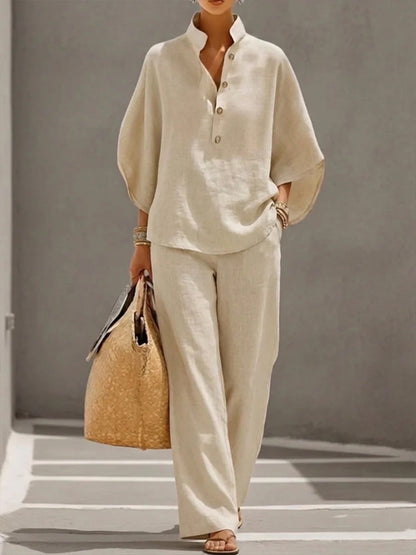 Ensemble Lin Été Femme