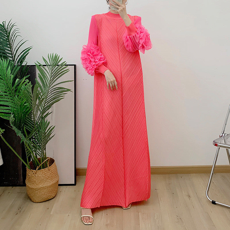 Robe Plissée Élégante