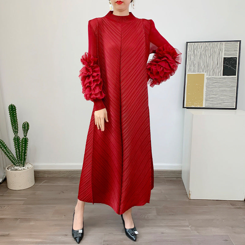 Robe Plissée Élégante