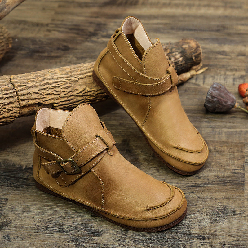 Bottines Lacets Vintage