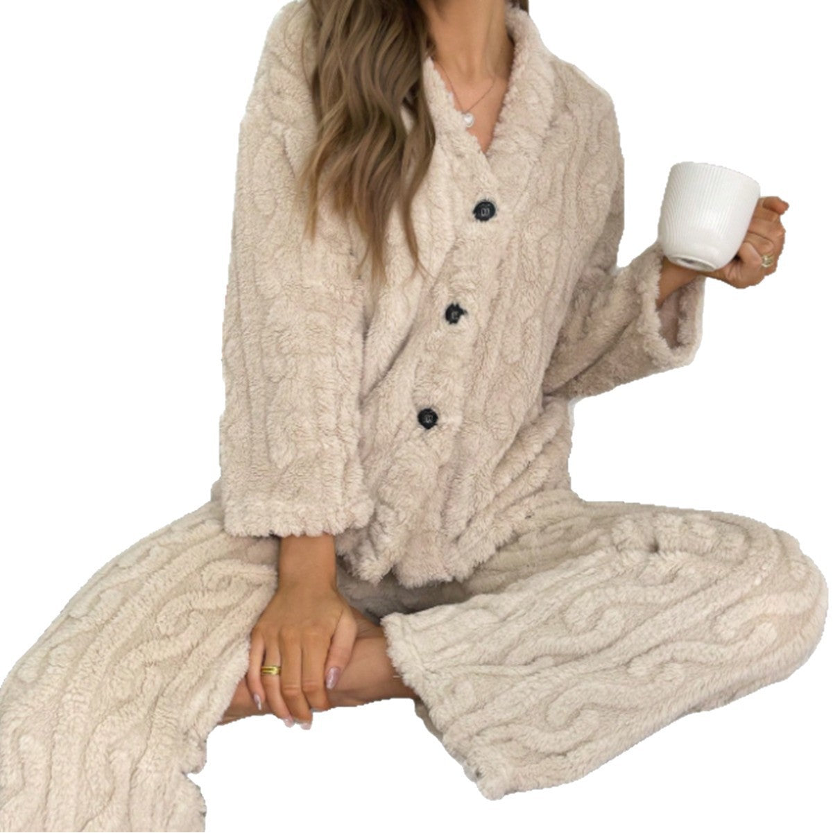 Cardigan Pyjama Polaire