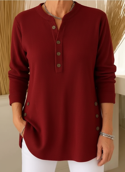 Pull En Tricot À Manches Longues