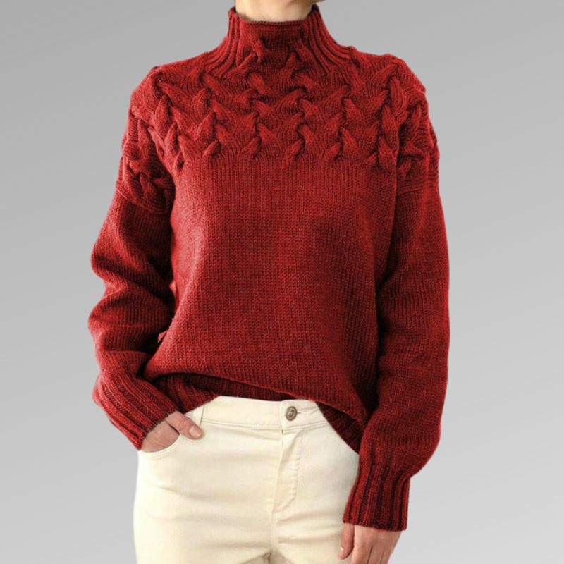 Pull Col Montant Chaud