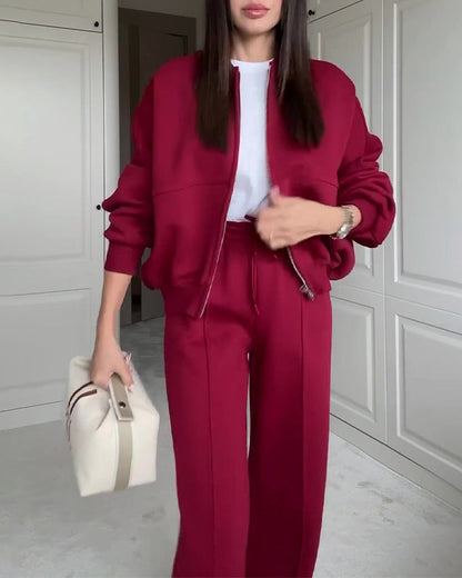 Ensemble Pull & Pantalon Zippé