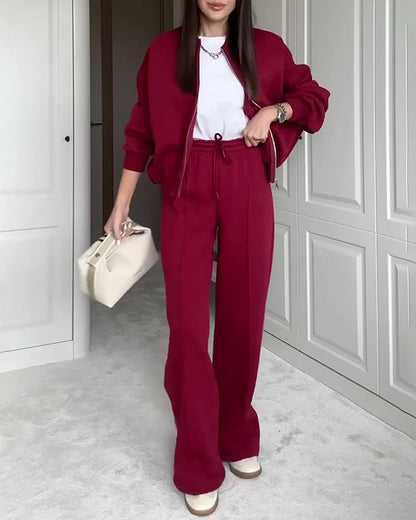 Ensemble Pull & Pantalon Zippé