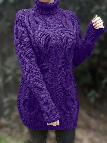 Pull Robe Col Roulé