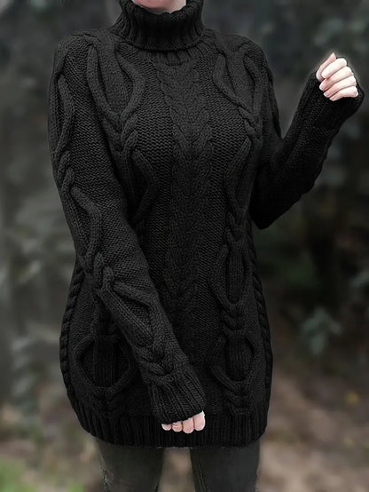 Pull Robe Col Roulé