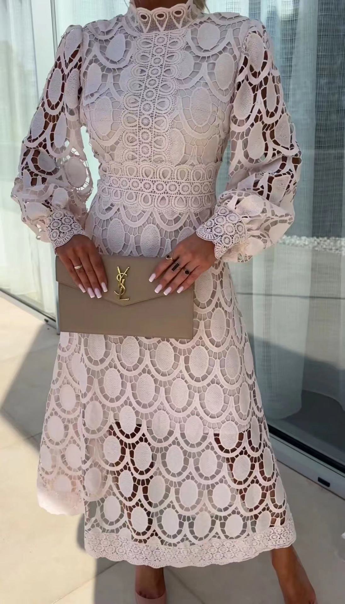 Robe Droite Triacétate