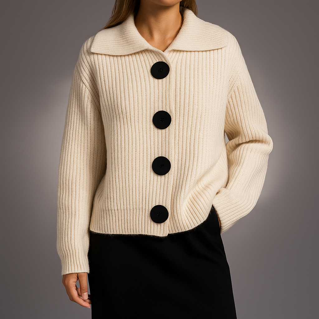 Cardigan En Maille Ouvert