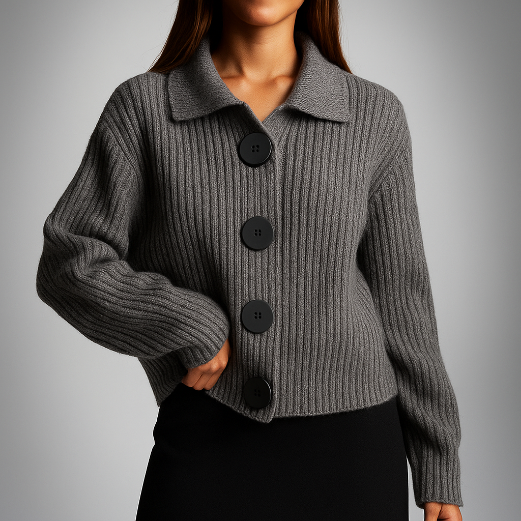 Cardigan En Maille Ouvert