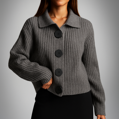 Cardigan En Maille Ouvert