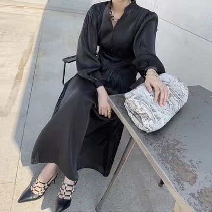 Robe Mi-Longue Minimaliste