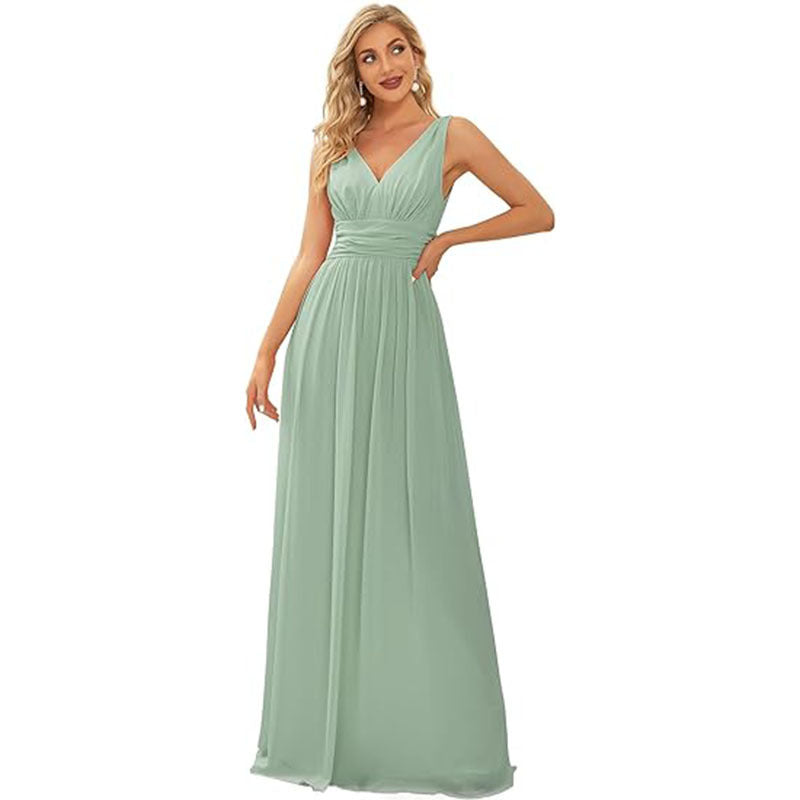 Robe Maxi Décolleté