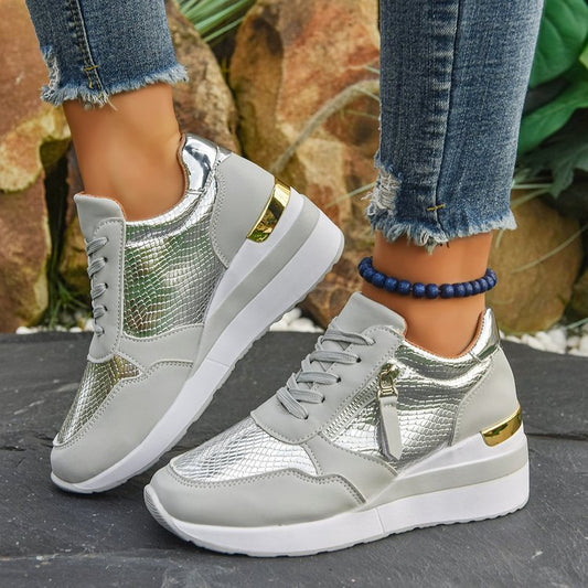 Baskets Semelle Compensée Casual