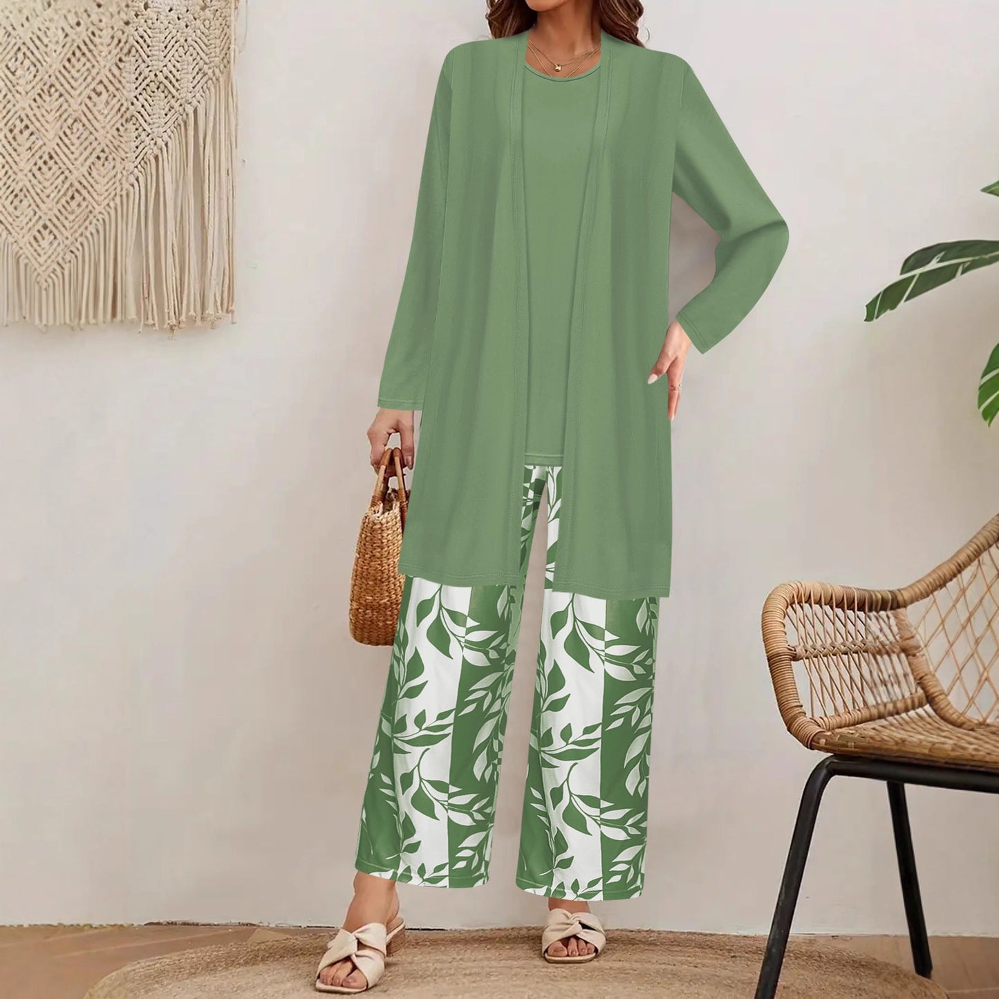 Ensemble 3 Pièces Floral