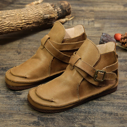 Bottines Lacets Vintage