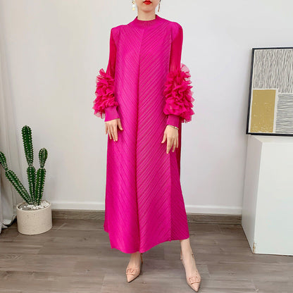 Robe Plissée Élégante