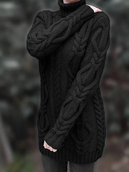 Pull Robe Col Roulé