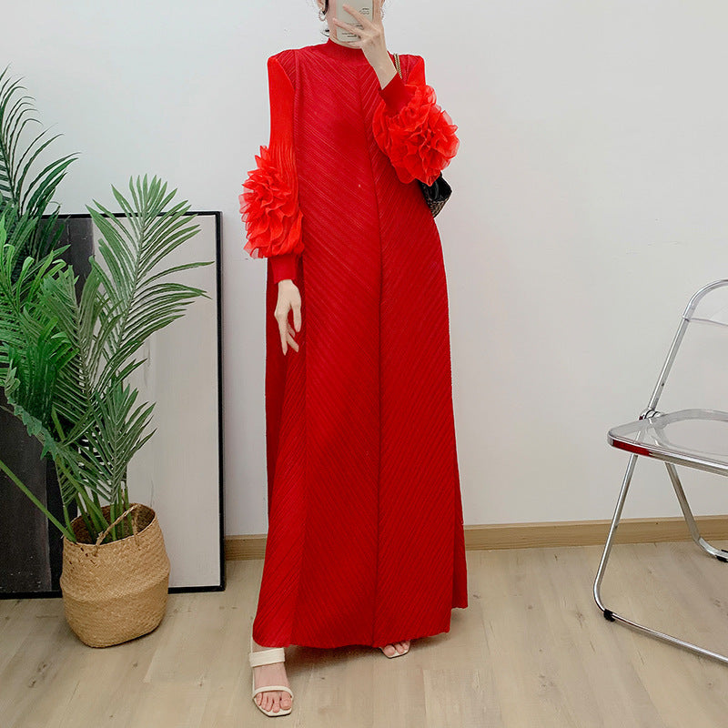 Robe Plissée Élégante