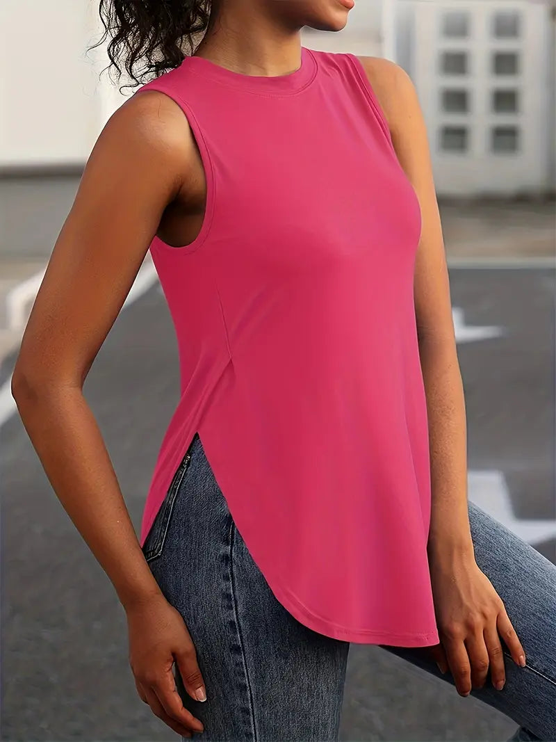 Pull Sans Manches Élégant