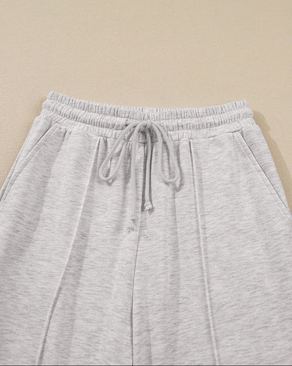 Ensemble Deux Pièces Casual Uni