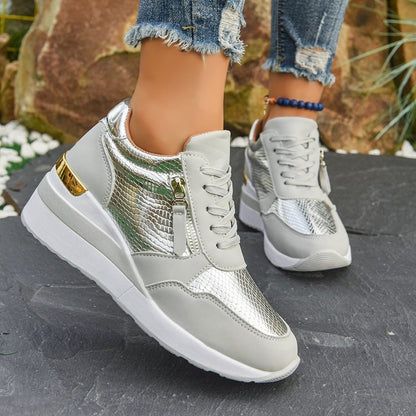 Baskets Semelle Compensée Casual