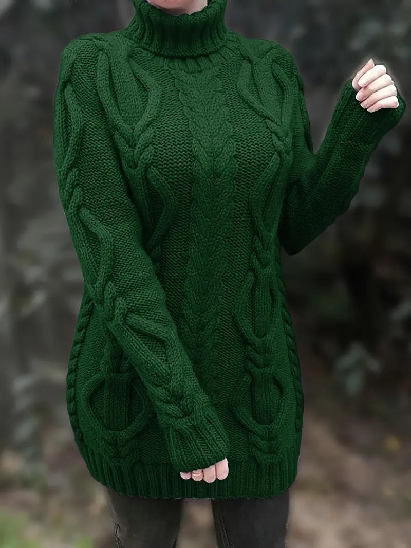 Pull Robe Col Roulé