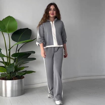 Ensemble Casual Contrast Chic