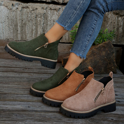 Chaussures Daim Hiver