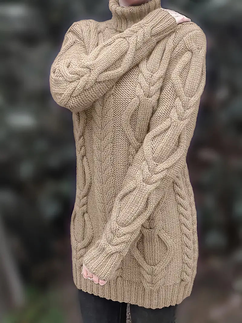 Pull Robe Col Roulé
