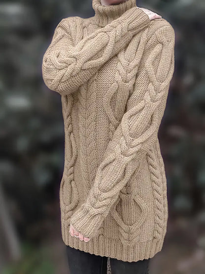 Pull Robe Col Roulé