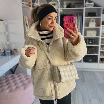 Veste Sherpa Zippée