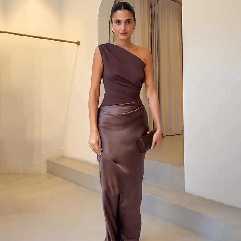 Robe Longue Taille Haute