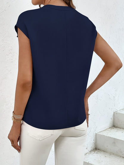 Chemise Été Manches Courtes Poches
