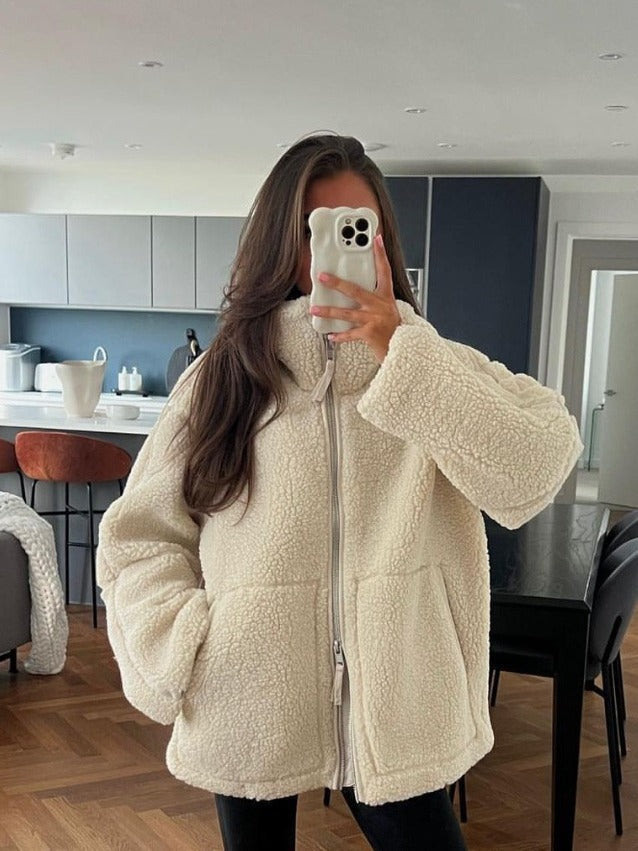 Veste Sherpa Zippée
