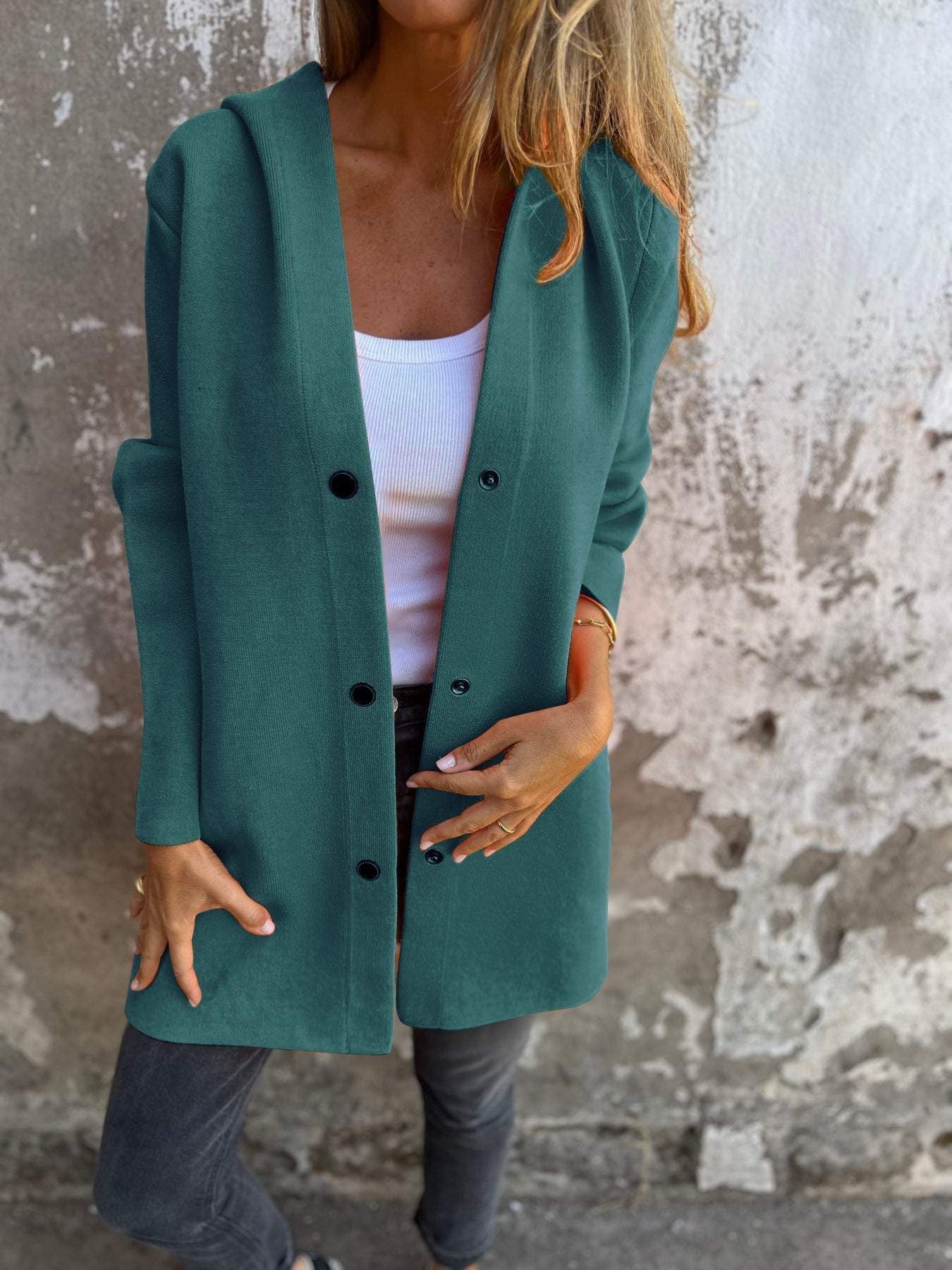Cardigan Hooded Chic