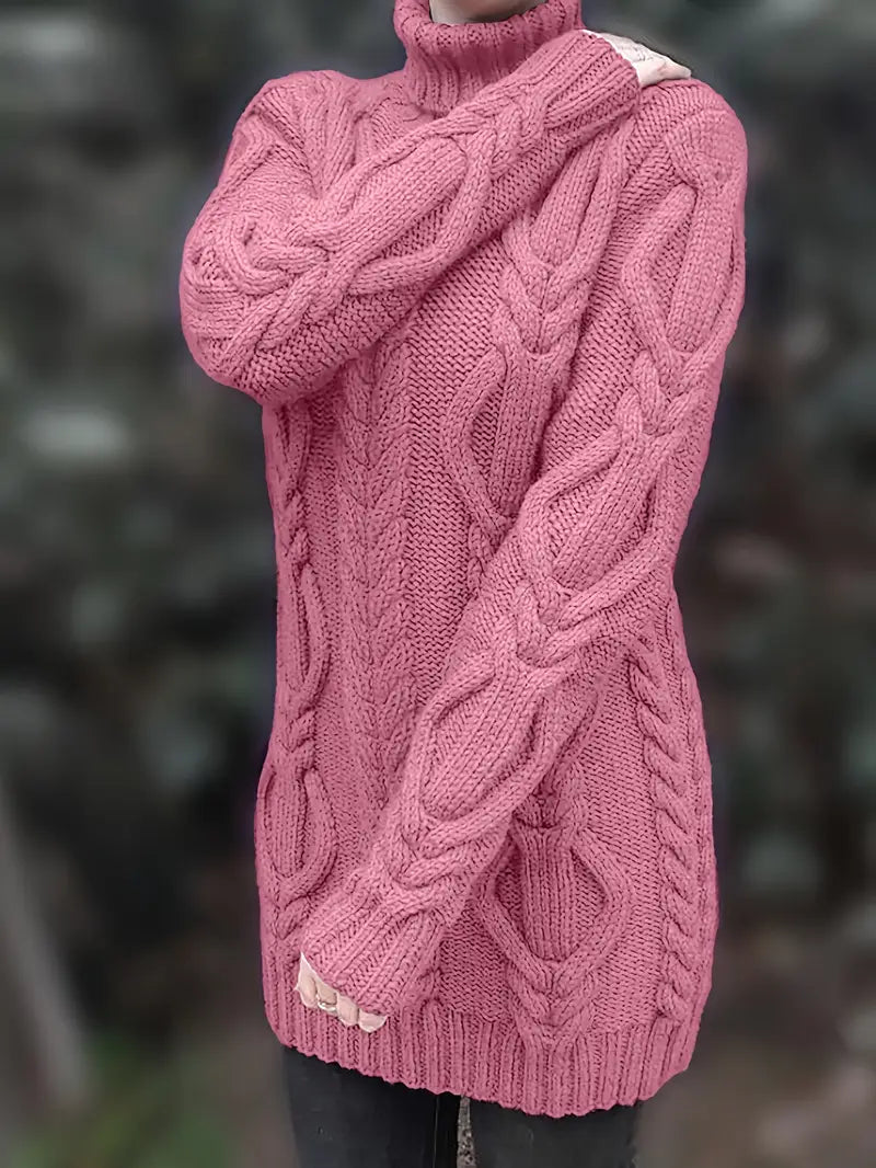 Pull Robe Col Roulé