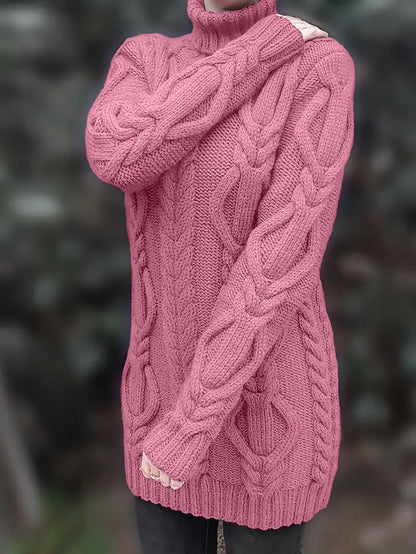 Pull Robe Col Roulé