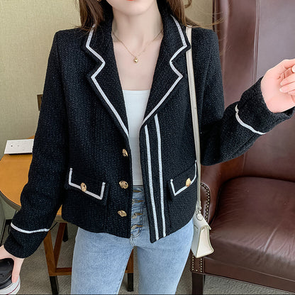 Veste Courte à Coupe Droite