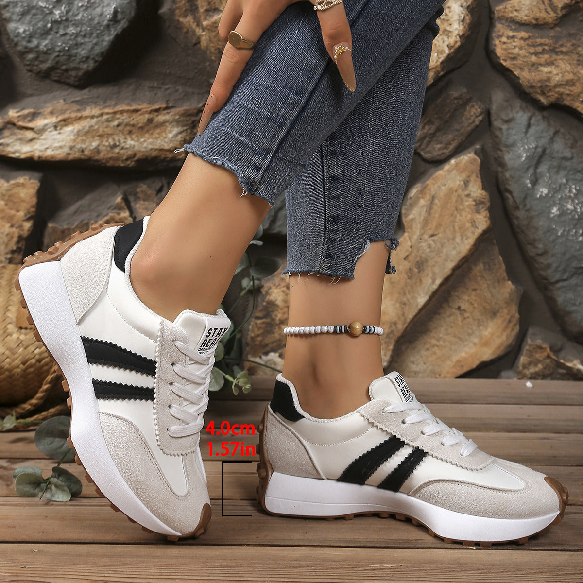 Sneakers Confortables Et Respirantes