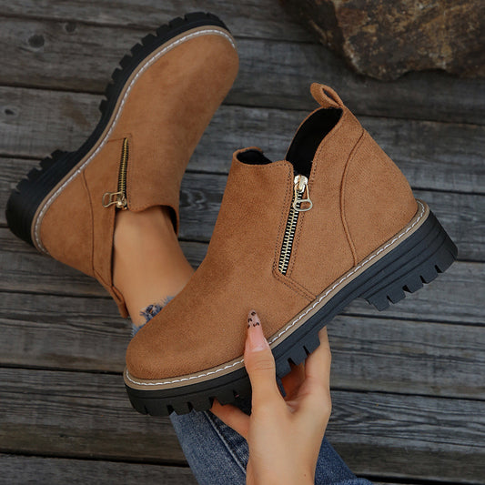 Chaussures Daim Hiver