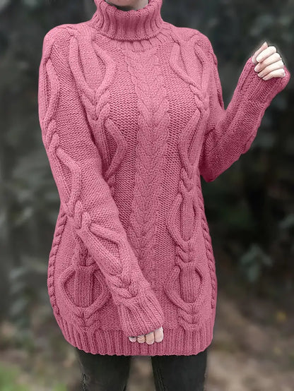 Pull Robe Col Roulé
